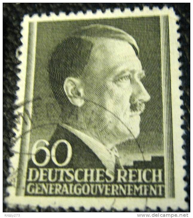 Poland 1941 Adolf Hitler 60g - Used - General Government