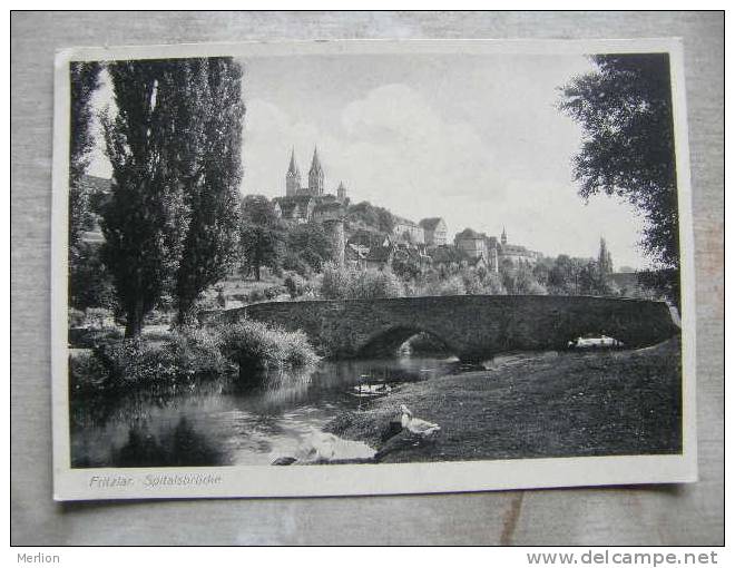 Fritzlar  Spitalsbrücke  -  Ca 1940    D86944 - Fritzlar