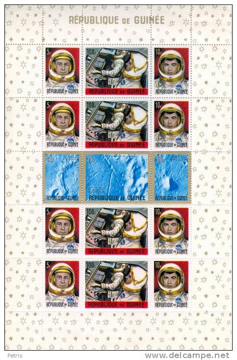 Guinee 1965 American Achievements In Space MNH** - Lot. B61 - Africa