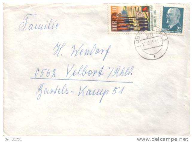 DDR / GDR - Umschlag Echt Gelaufen / Cover Used (r767)- - Lettres & Documents