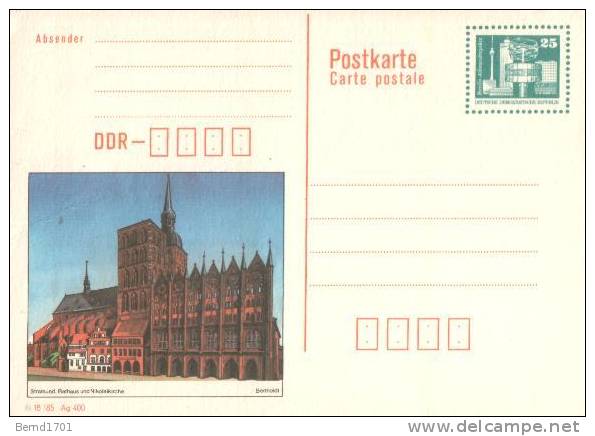 DDR / GDR - Postkarte Ungebraucht / Postcard Mint (r769) - Postcards - Mint