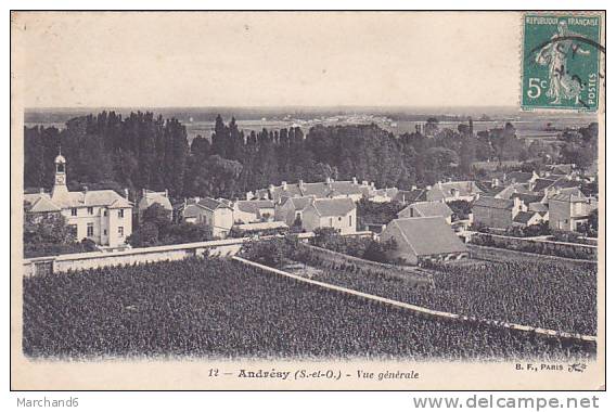 YVELINES ANDRESY VUE GENERALE Editeur BF - Andresy