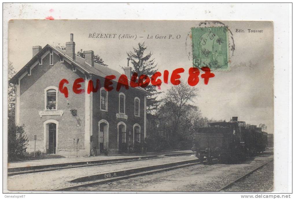 03 -  BEZENET -  LA GARE P.O. - Autres & Non Classés