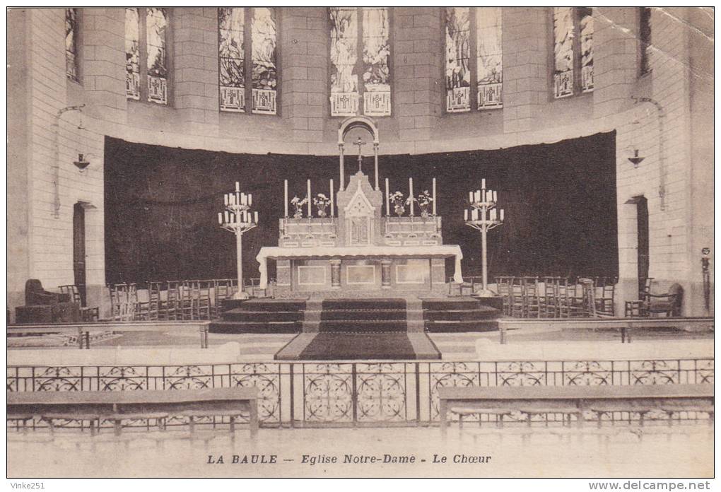 La Baule Eglise Notre-Dame - Le Chœur  LOIRE ATLANTIQUE - La Baule-Escoublac