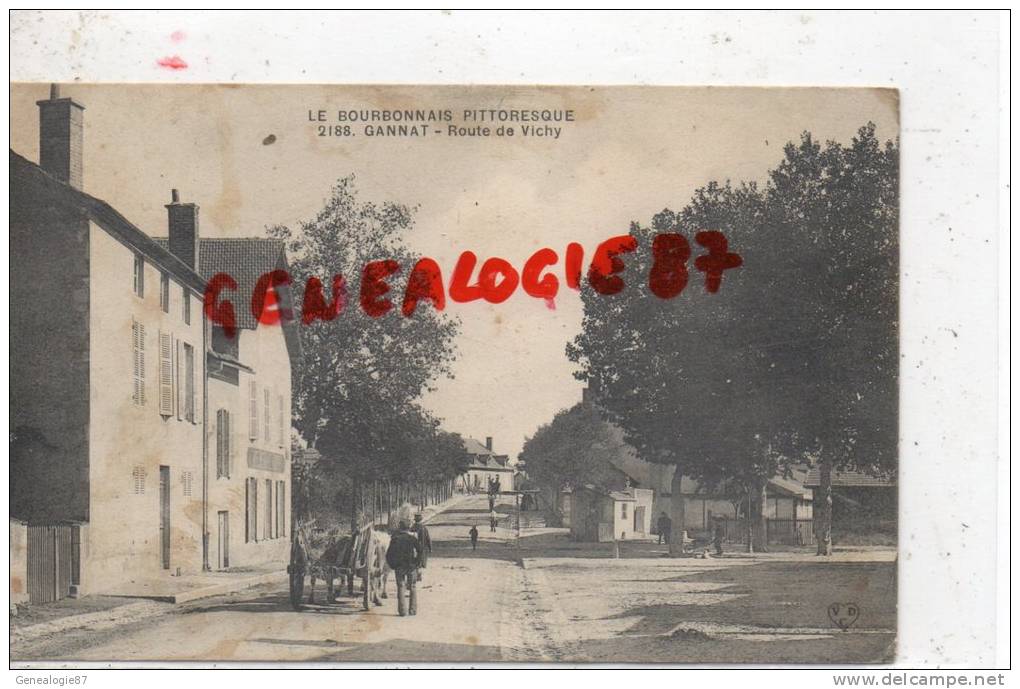 03 -  GANNAT - ROUTE DE VICHY - Altri & Non Classificati