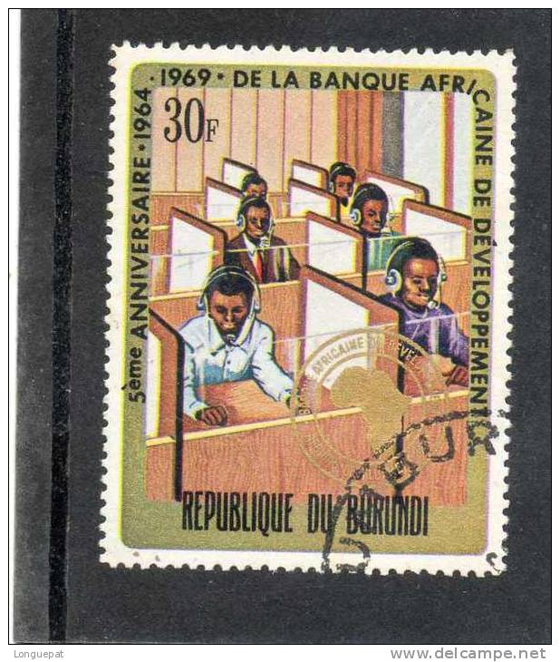 BURUNDI : 5 Ans De La Banque Africaine De Développement : Télécommunications - Organisation Africaine - - Gebraucht