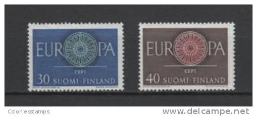 (S0873) FINLAND, 1960 (Europa Issue). Complete Set. Mi ## 525-526. MNH** - Unused Stamps