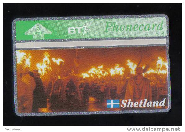 GREAT BRITAIN  - SHETLAND  BRITISH TELECOM PHONECARD ( 5 UNITS ) - BT Emissions Privées