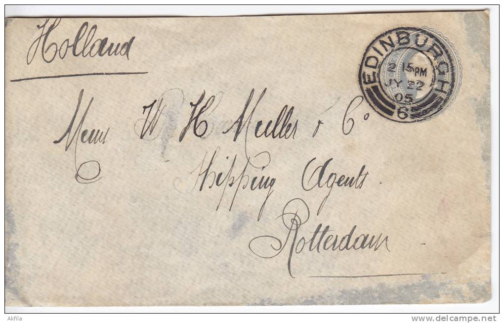 1065. Great Britain, 1905, Postal Stationery - Covers & Documents