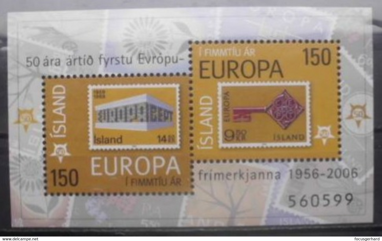 Island   50 Jahre Europamarken    2006     ** - Unused Stamps