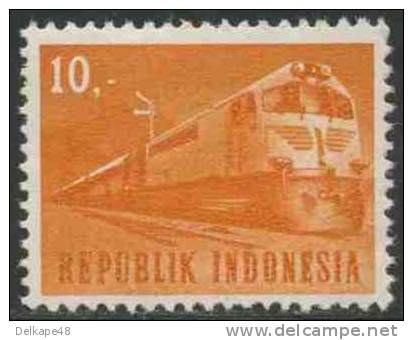 Indonesia Indonesie 1964 Mi 446 * MH - Diesel Train – Transport / Dieselllokomotive - Transport Und Verkehr - Treni