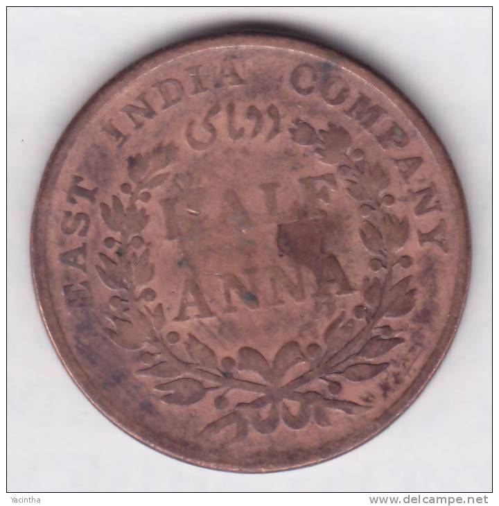 @Y@   Britsh India Company  Half Anna 1835     (1973) - Inde