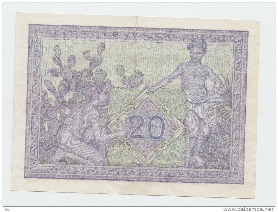 Algeria 5 20 Francs 1941 1943 Both VF+ P 77b 92a "2 Short Snorters" RARE - Algeria