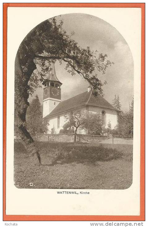 Q544, Wattenwil, Kirche , Non Circulée - Wattenwil