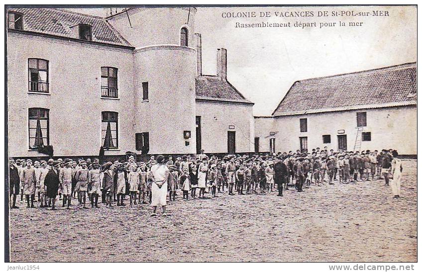 SAINT POL SUR MER  COLONNIE DES CHEMINOTS - Saint Pol Sur Mer