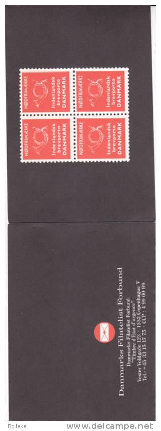 Danemark - Timbres-postes " D'état D'urgence " ** - MNH - Dans Carnet Officiel - Nuevos