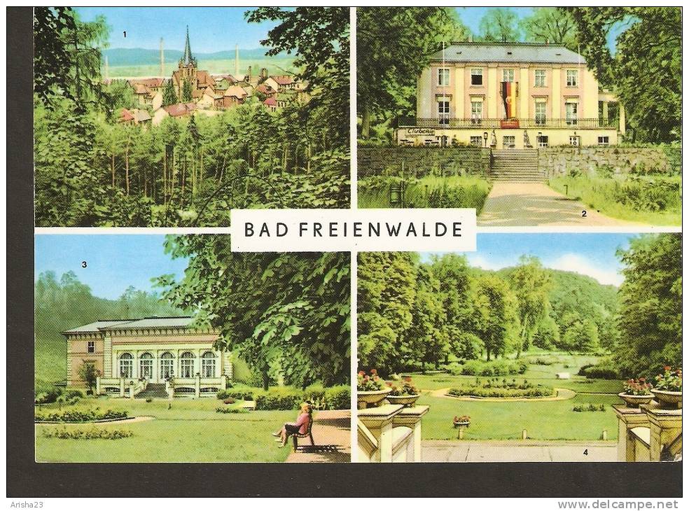 5k. Germany, Bad Freienwalde - Blick Zum Ort Puschkin-Haus Kurhaus Kurpark - Bad Freienwalde