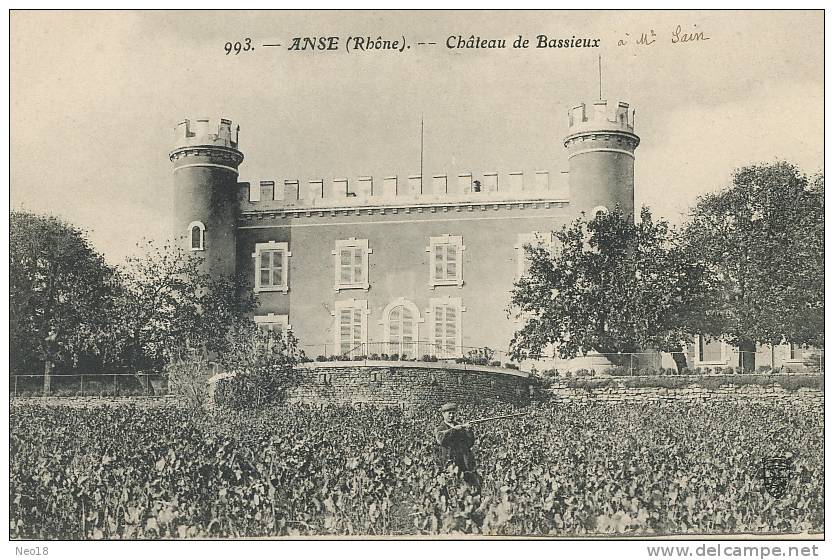 993 Anse   Chateau De Bassieux A Mr Sain   Edit SF - Anse