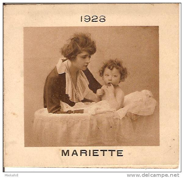 MOUSTIER-SUR-SAMBRE-SOUVENIR BAPTEME MARIETTE HONNAY - Geboorte & Doop