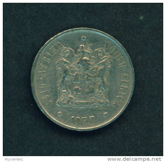 SOUTH AFRICA  -  1977  20 Cents  Circulated As Scan - Südafrika