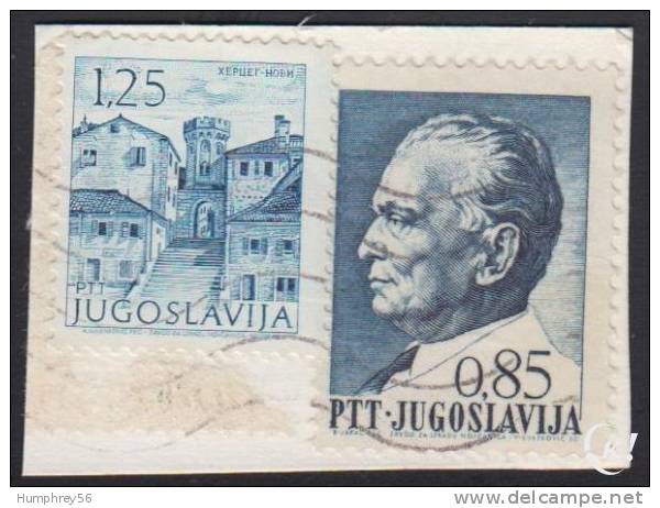 1967+1971 - JUGOSLAVIJA - Y&T 1317+1108 [Herzegovina + Tito] - Gebraucht