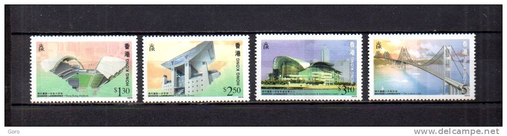 Hong Kong  1997  .-  Y&T  Nº   834/837   ( C/charniere ) - Unused Stamps