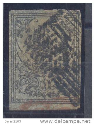 Turkey Mi#2IIyb Thin Paper 2nd Edition USED - 1837-1914 Esmirna