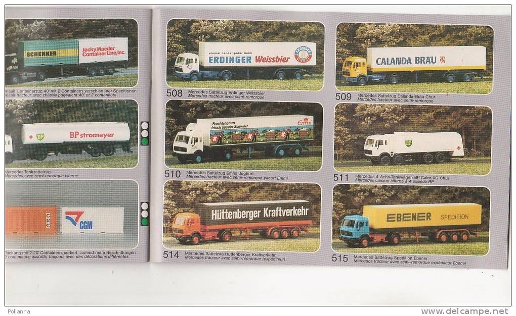 C0915 - CATALOGO 1987 AUTOMODELLISMO ROSKOPF CAMION - AUTOBUS Sc. 1:87 - Camions, Bus Et Construction