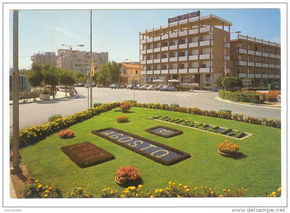 G1347 Senigallia (Ancona) - Piazza Della Libertà - Hotel Cristallo / Viaggiata 1996 - Senigallia