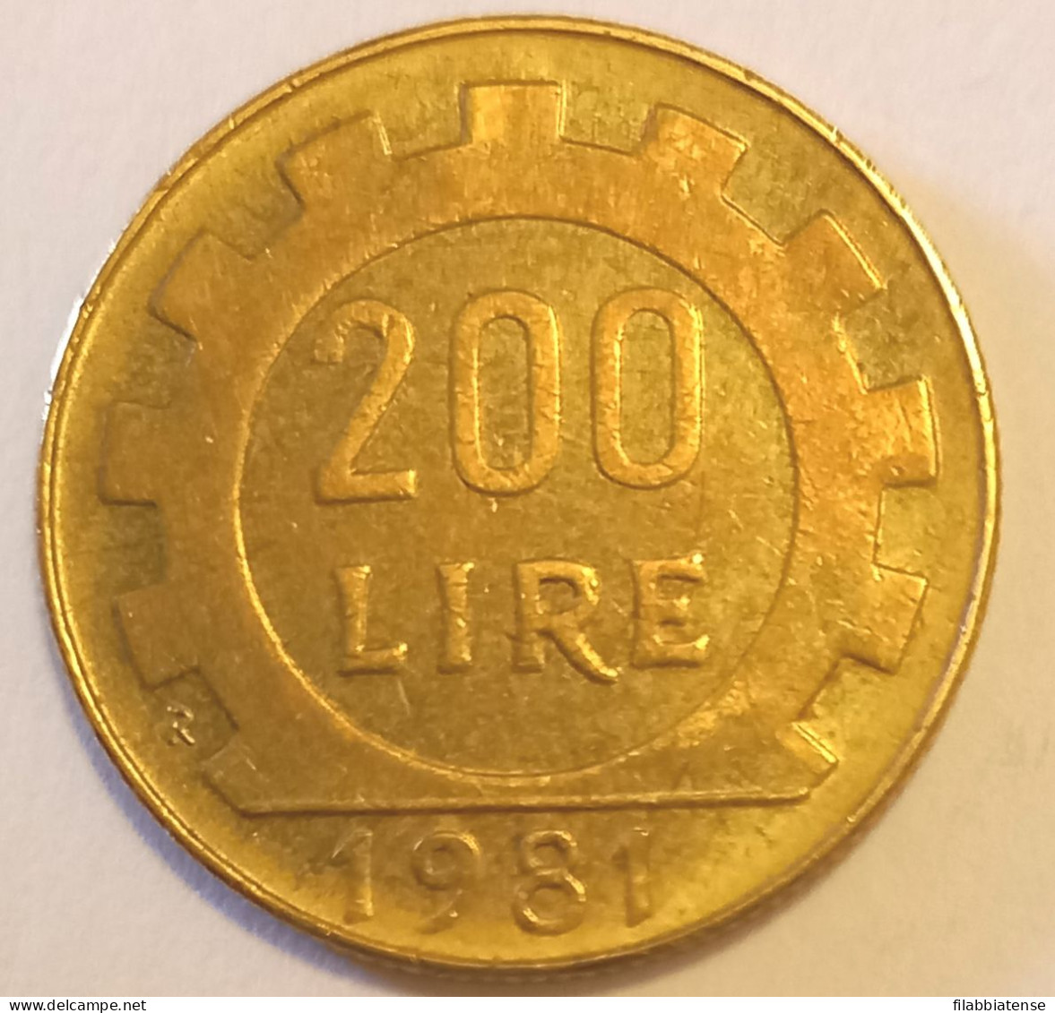 1981 - Italia 200 Lire   ------- - 200 Liras