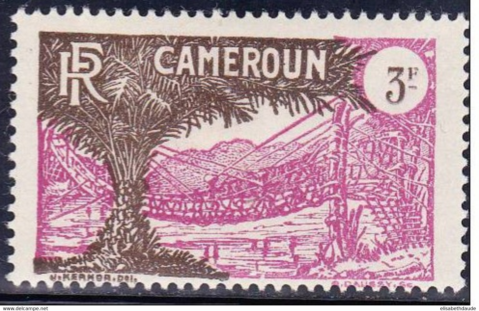 CAMEROUN - YVERT N° 148 * MLH  - CHARNIERE LEGERE - Unused Stamps