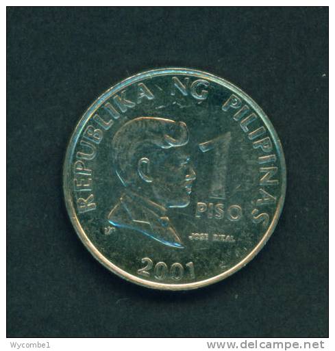 PHILIPPINES  -  2001  1 Peso  Circulated As Scan - Philippines