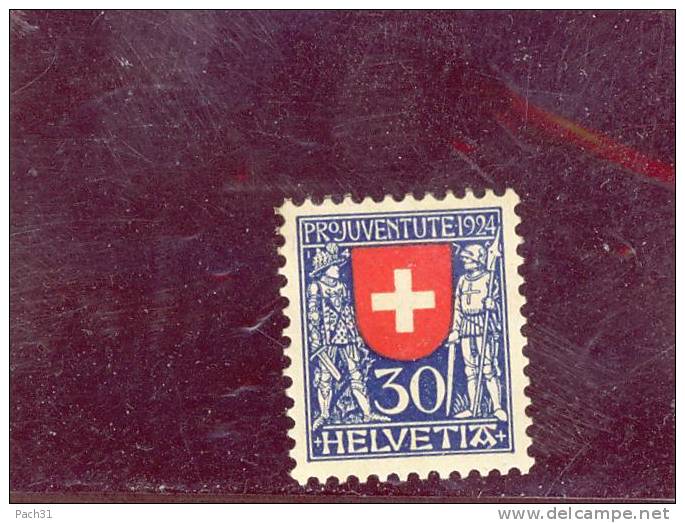 Suisse N°YT 217   Neuf  Sg - Neufs