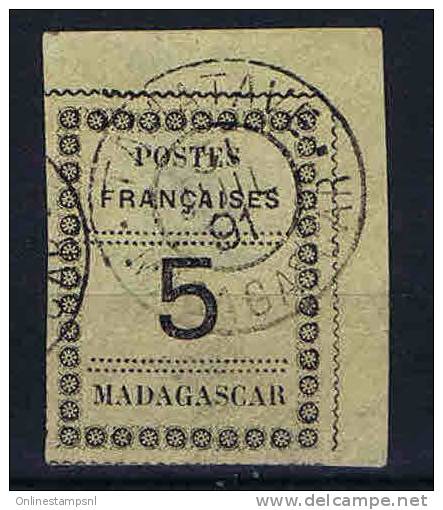 Madagascar: Yv  Nr 8, Used    Cat Value €  35 - Oblitérés