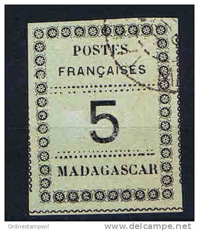 Madagascar: Yv  Nr 8, Used    Cat Value €  35 - Oblitérés