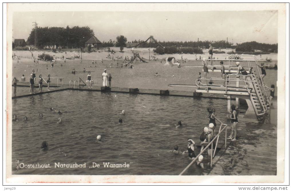 Nederland/Holland, Oosterhout, Natuurbad "De Warande", Ca. 1955 - Oosterhout