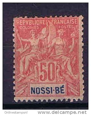 Nossi Bé Yv. 37, MH/* Cat Value € 22 - Ongebruikt