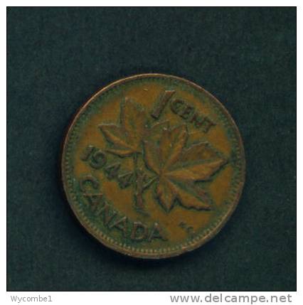 CANADA  -  1944  1 Cent  Circulated As Scan - Canada