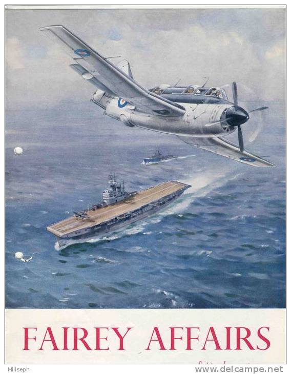 FAIREY AFFAIRS - September 1952 - Avions , Bateaux  FAIREY - Vue Usine De Gosselies (SONACA)        (2892) - Engels