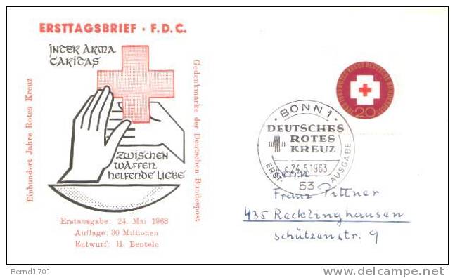 Germany - Mi-Nr 400 FDC (r779)- - 1961-1970