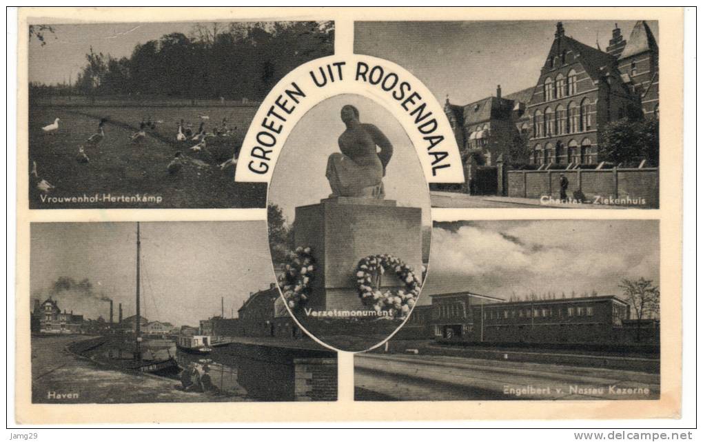 Nederland/Holland, Roosendaal, 5-luik, 1957 - Roosendaal