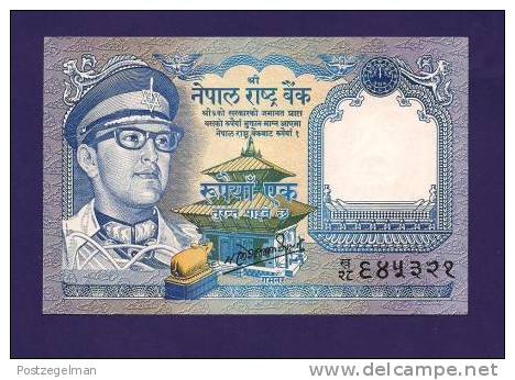 Nepal  ,  Banknote, UNC, 1 Rupee - Nepal