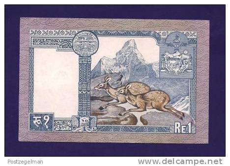 Nepal  ,  Banknote, UNC, 1 Rupee - Népal