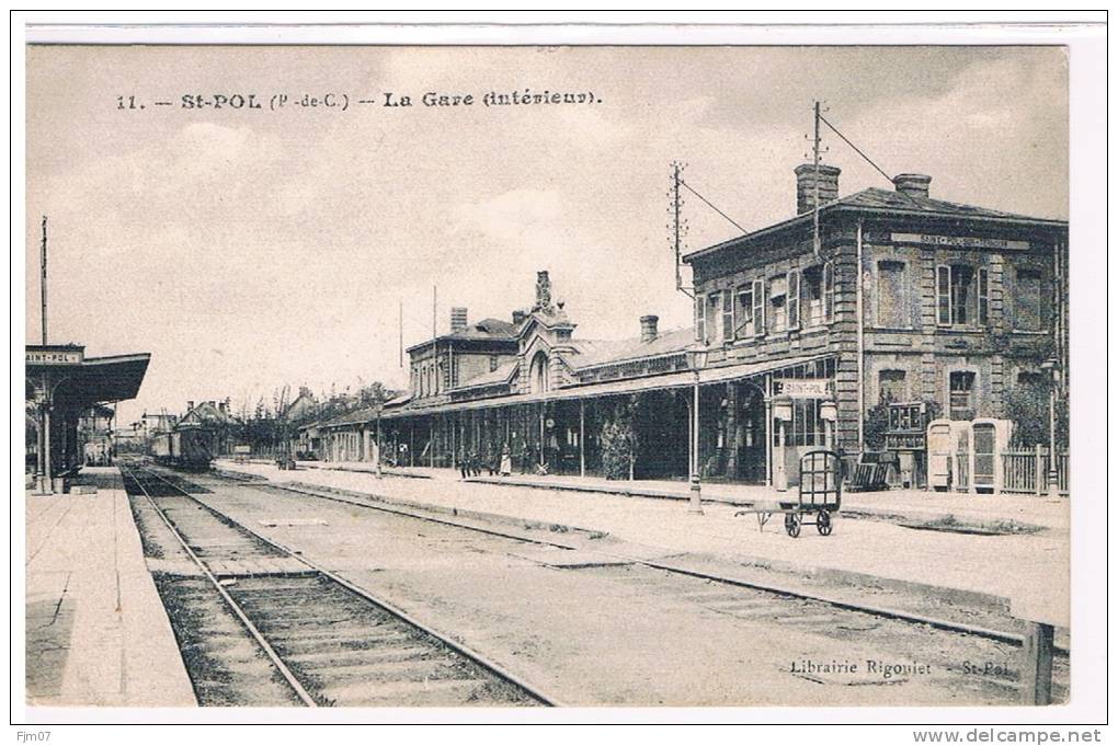 St  Pol   La Gare Interieur  (62) - Saint Pol Sur Ternoise