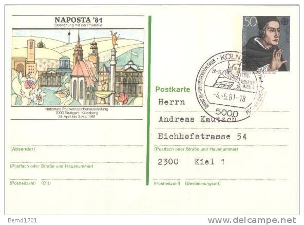 Germany  - Sonderstempel / Special Cancellation  (r813) - Cartes Postales Illustrées - Oblitérées