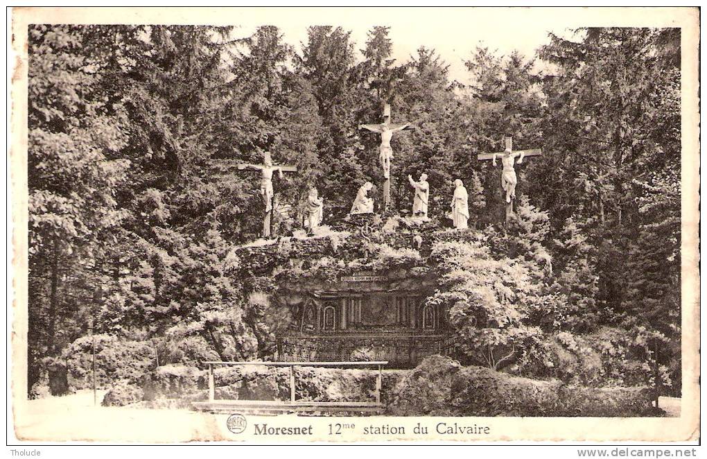 Moresnet-chapelle - 12 E Station Du Calvaire -(Croix-Christ) - Blieberg