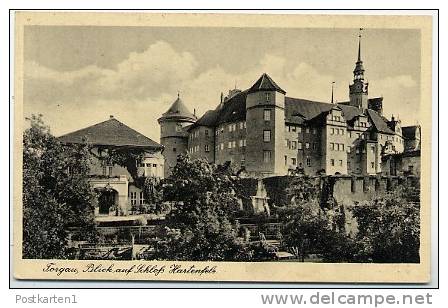 TORGAU Ansichtskarte Schloss Hartenfels - Torgau