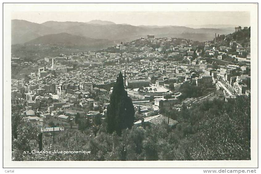 06 - GRASSE - Vue Panoramique (Ed. MAR, 57) - Grasse