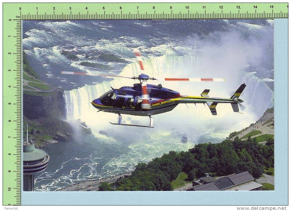 Niagara Helicopteres In Front Of The Falls  ( Chopper ) 2 Scan - Other & Unclassified