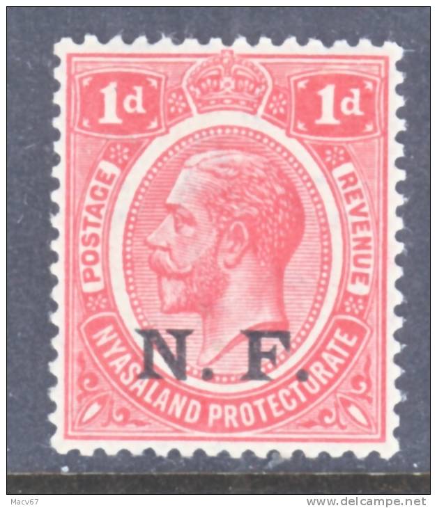 British East Africa  Occupation  N 102  ** - Nyasaland (1907-1953)